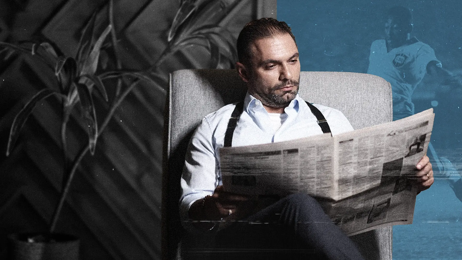 Retro football-banner