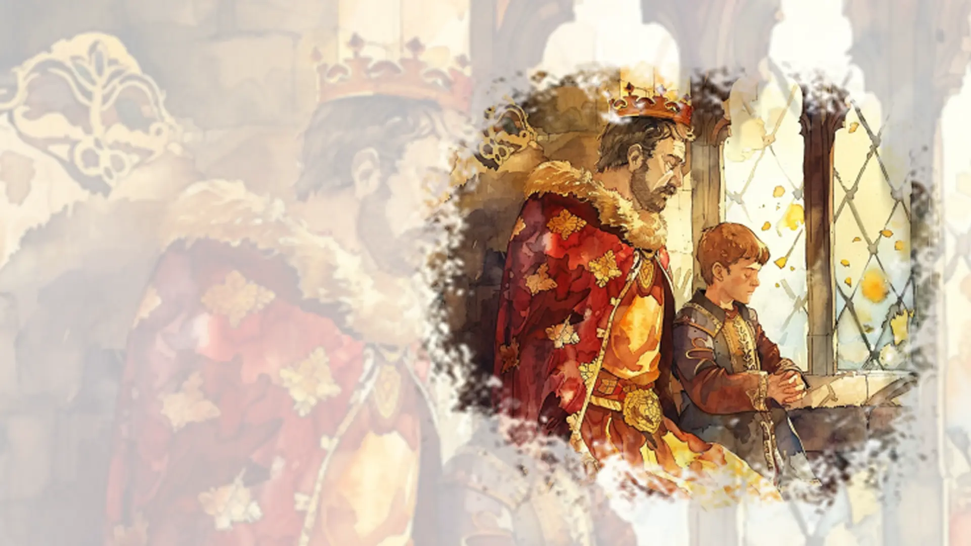 The King's Son's First Lessons-poster