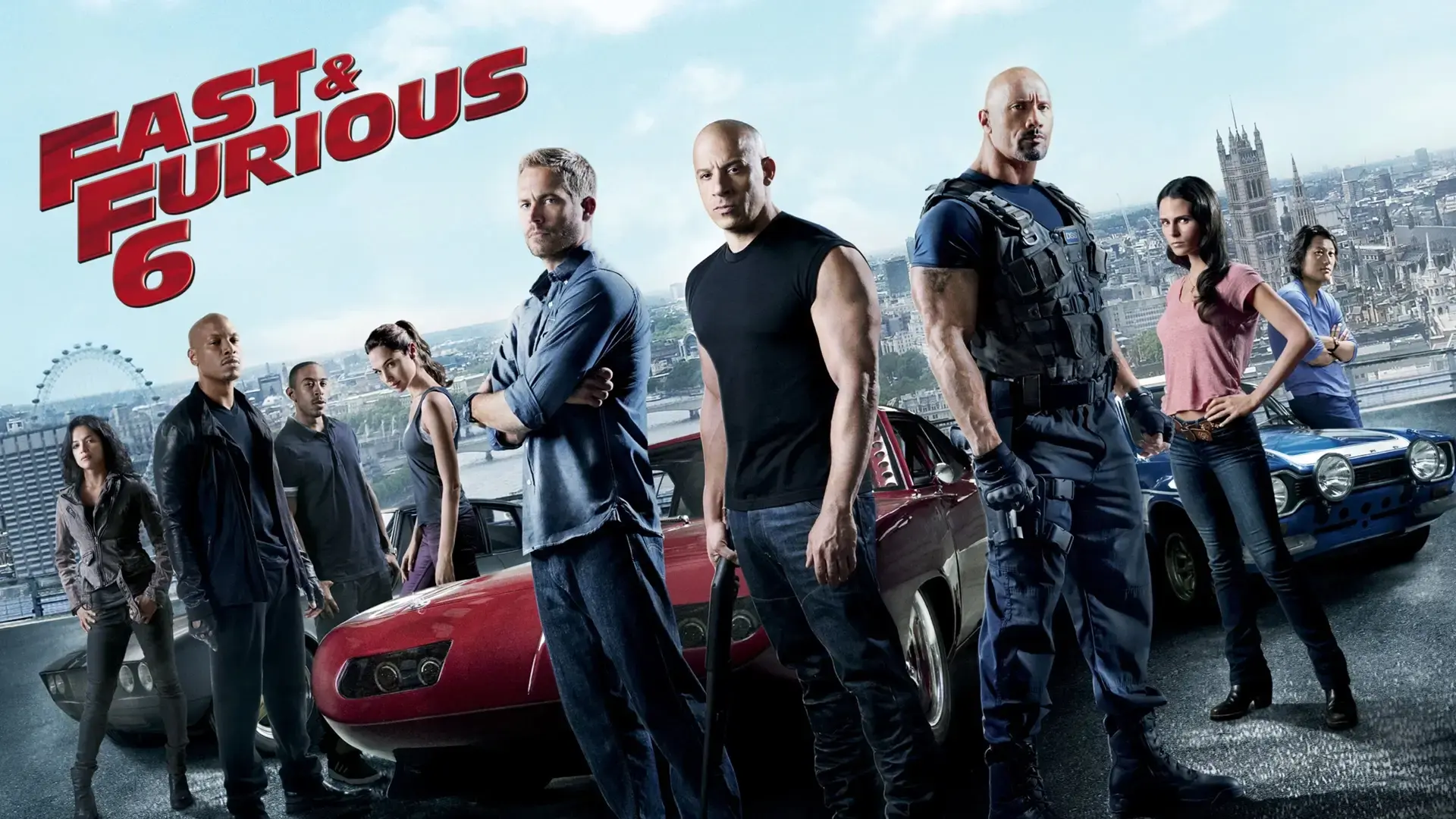 Furious 6-poster