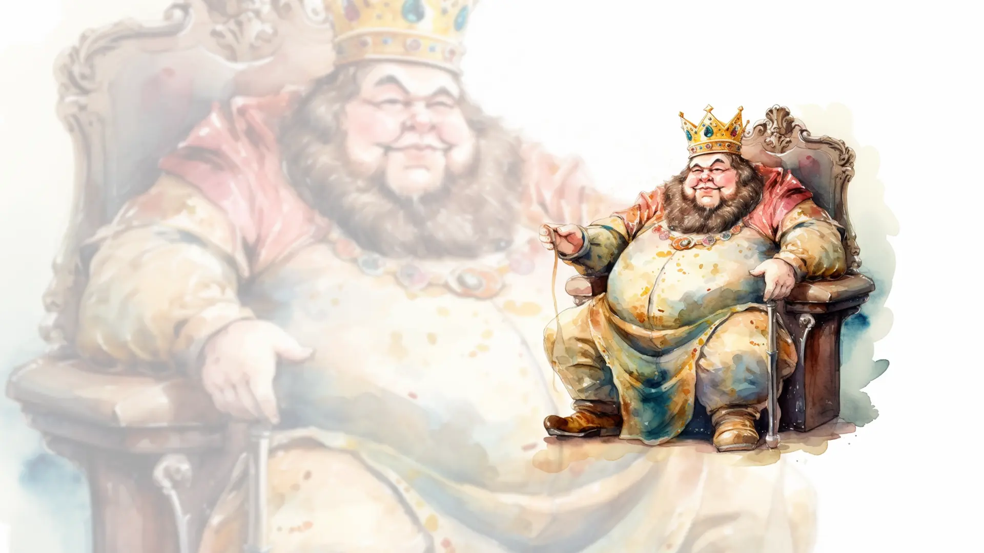 The fat king-poster